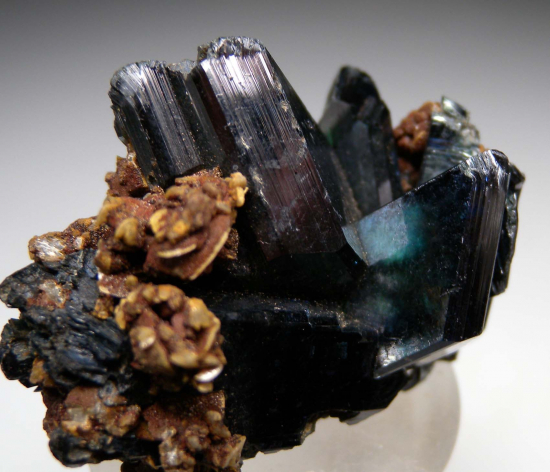 Vivianite from Siglo XX Mine, Llallagua, Potosi, Bolivia [db_pics/pics/p965b.jpg]