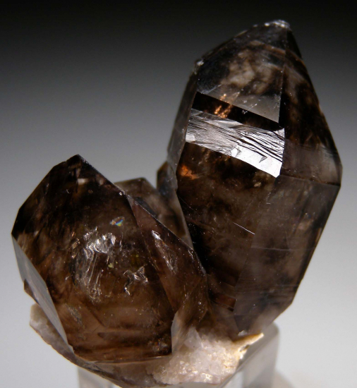 Smokey Quartz from Anderson's Gully, Moorella, Victoria, Australia [db_pics/pics/r185c.jpg]