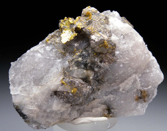 Gold with Arsenopyrite from Homestake Mine, Lead, Lawrence Co., South Dakota, USA [db_pics/pics/r436a.jpg]