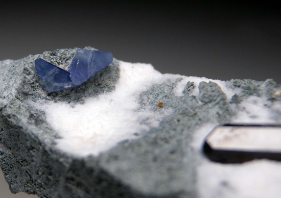 Benitoite, Neptunite, Joaquinite from Gem Mine, San Benito Co., California, USA [db_pics/pics/r464d.jpg]