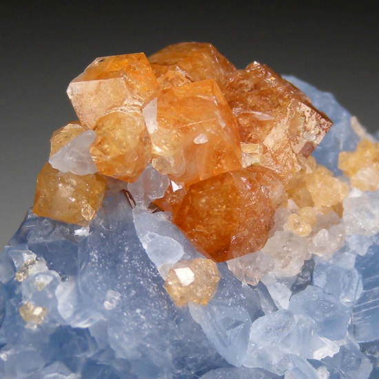 Grossular on Calcite from Kajiado Co., Kenya [db_pics/pics/r543c.jpg]