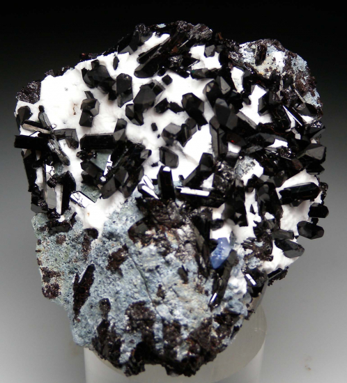 Benitoite, Neptunite from Gem Mine, San Benito Co., California, USA [db_pics/pics/r642a.jpg]