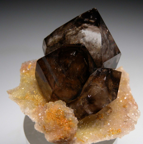 Smokey Quartz from Anderson's Gully, Moorella, Victoria, Australia [db_pics/pics/r679c.jpg]