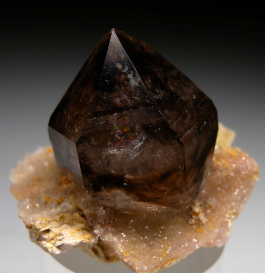 Smokey Quartz from Anderson's Gully, Moorella, Victoria, Australia [db_pics/pics/r679e.jpg]