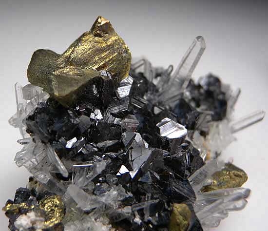 Chalcopyrite on Sphalerite from Alimon Mine, Huaron District, Peru [db_pics/pics/sa905bb.jpg]