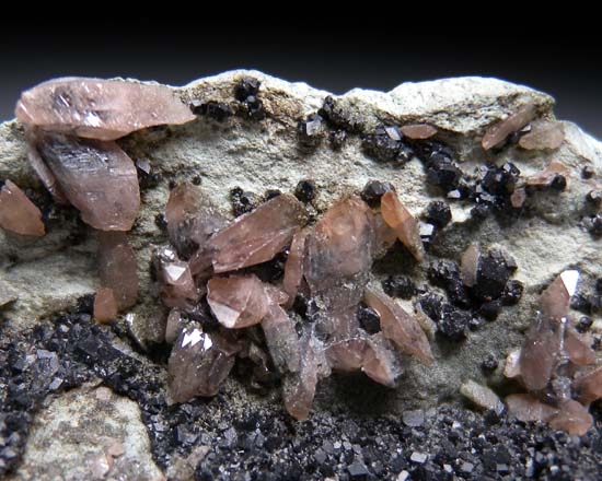 Titanite with Melanite from MTG#2 Mine, San Benito Co., Califonia, USA [db_pics/pics/t151c.jpg]