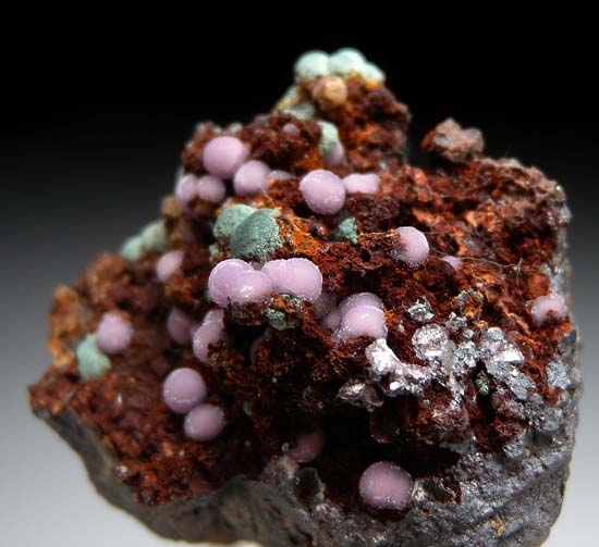 Strengite with Rockbridgeite from Leveaniemi Mine, Svappavaara, Sweden [db_pics/pics/t154b.jpg]