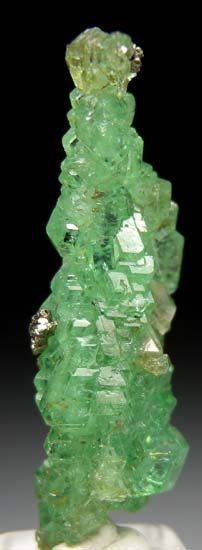 Tsavorite with Diopside, Pyrite from Merelani Hills, Arusha, Tanzania [db_pics/pics/t934b.jpg]