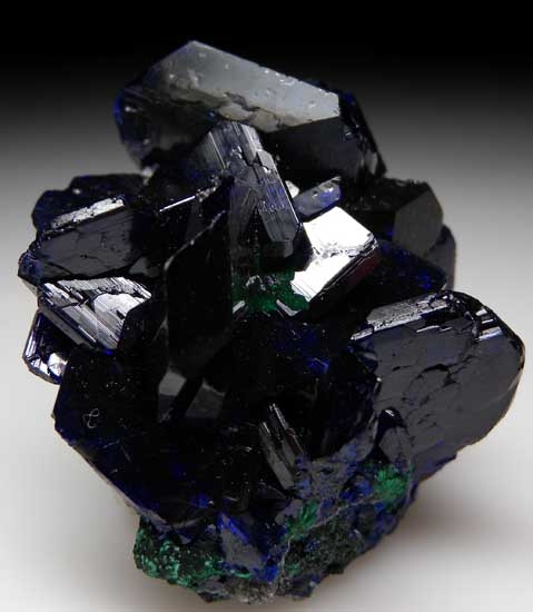 Azurite from Easter Pocket, Level 8, Tsumeb Mine, Namibia [db_pics/pics/ts134a.jpg]