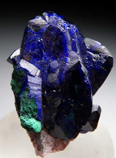 Azurite with Malachite from Milpillas Mine, Cuitaca, Sonora, Mexico [db_pics/pics/tu151c.jpg]