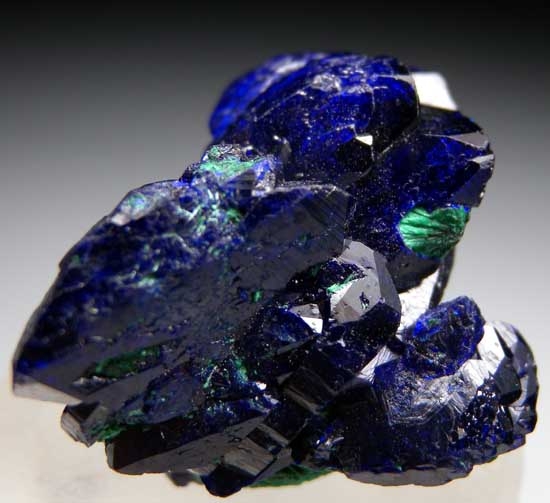 Azurite with Malachite from Milpillas Mine, Cuitaca, Sonora, Mexico [db_pics/pics/tu154b.jpg]