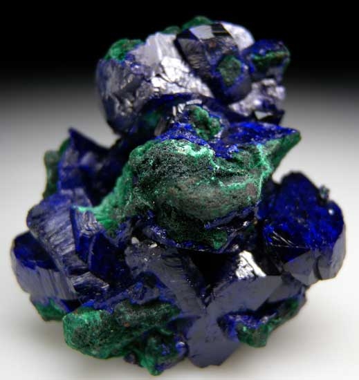 Azurite with Malachite from Milpillas Mine, Cuitaca, Sonora, Mexico [db_pics/pics/tu186a.jpg]