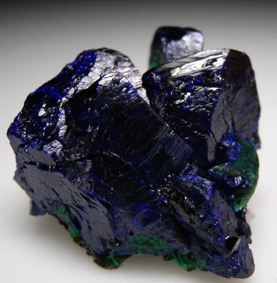 Azurite with Malachite from Milpillas Mine, Cuitaca, Sonora, Mexico [db_pics/pics/tu190a.jpg]