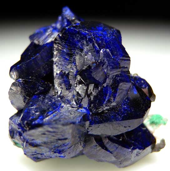 Azurite from Milpillas Mine, Cuitaca, Sonora, Mexico [db_pics/pics/tu195a.jpg]