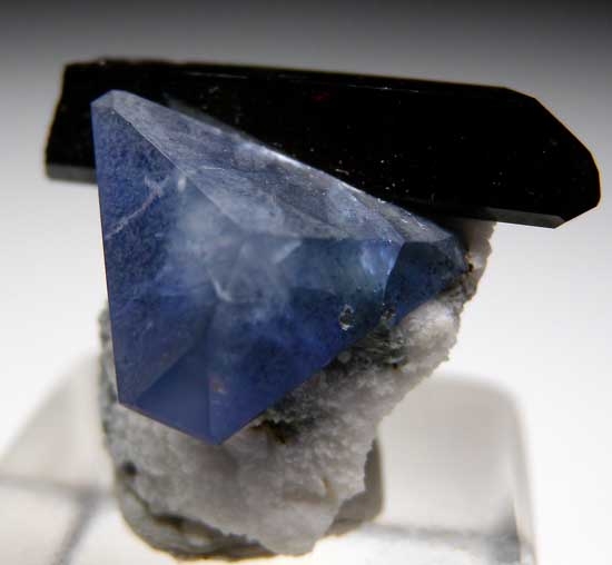 Benitoite with Neptunite from Gem Mine, San Benito Co., California [db_pics/pics/us113a.jpg]
