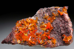 Wulfenite with Mimetite from Rowley Mine, Maricopa Co., Arizona, USA [FM530]