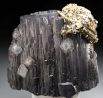 Siderite, Fluorite, Pyrite on Ferberite from Panasquiera, Portugal [LP956]