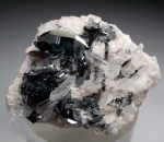Hematite with Quartz from Big Bertha Mine (Veta Grande Mine), Dome Rock Mts, La Paz Co., Arizona, USA [MM118]